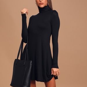 Lulu’s Black Swing Dress